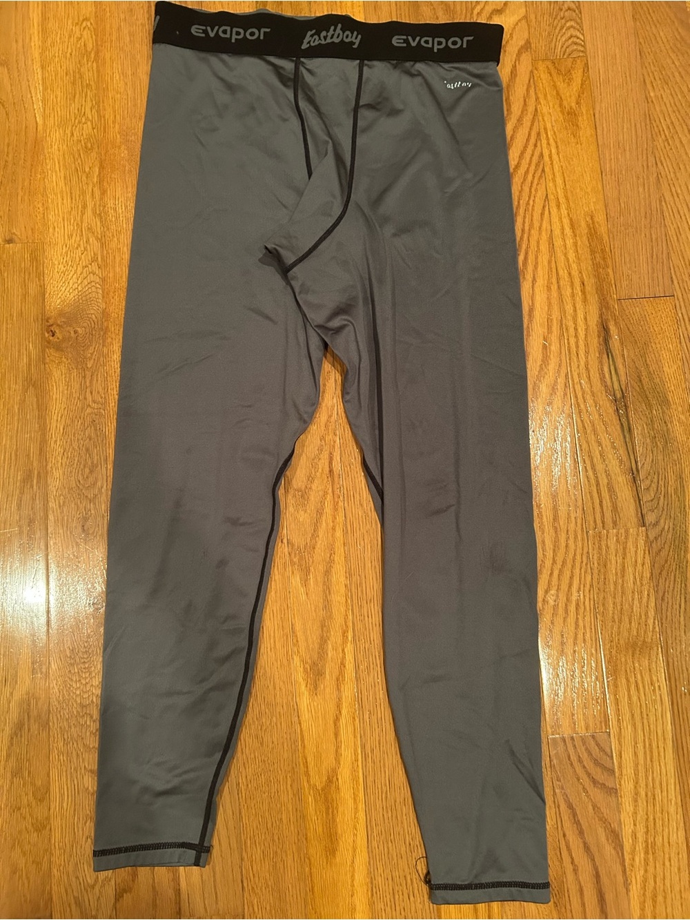 Eastbay Evapor Men's Compression Tights Gray size M Athletic Base Layer